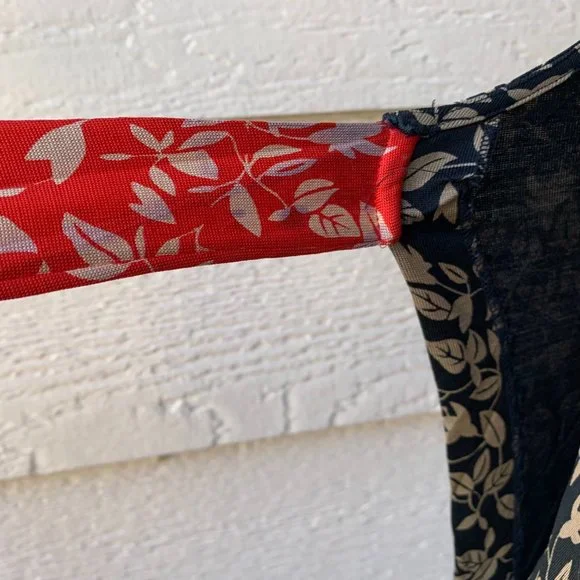 🔥SOLD🔥Diane Von Furstenberg Floral Silk Wrap Dress - Picture 8 of 8